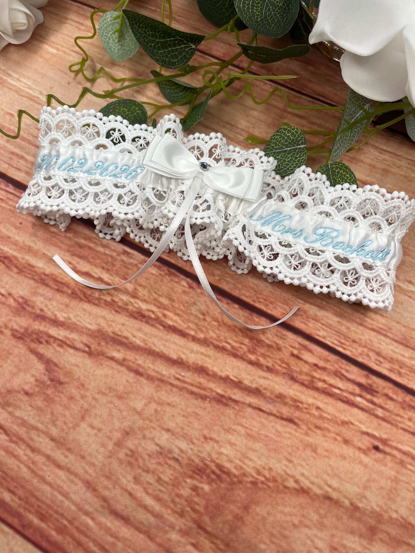 CUSTOM BRIDAL GARTER