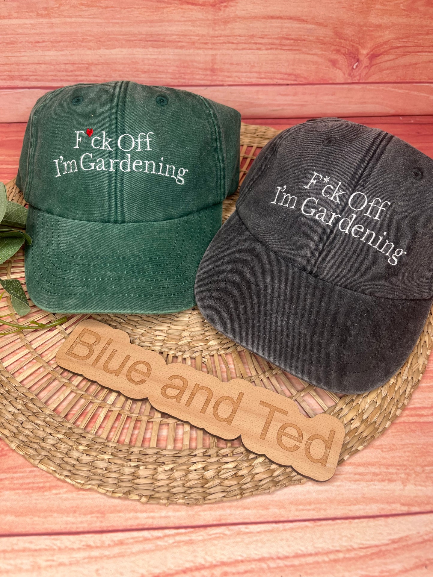 F*CK OFF IM GARDENING EMBROIDERED CAP