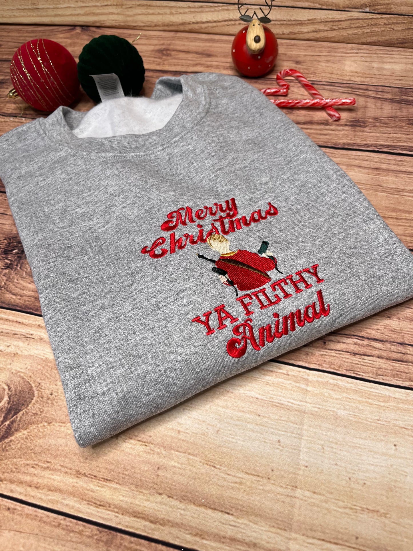 MERRY CHRISTMAS YA FILTHY ANIMAL KEVIN SWEATSHIRT