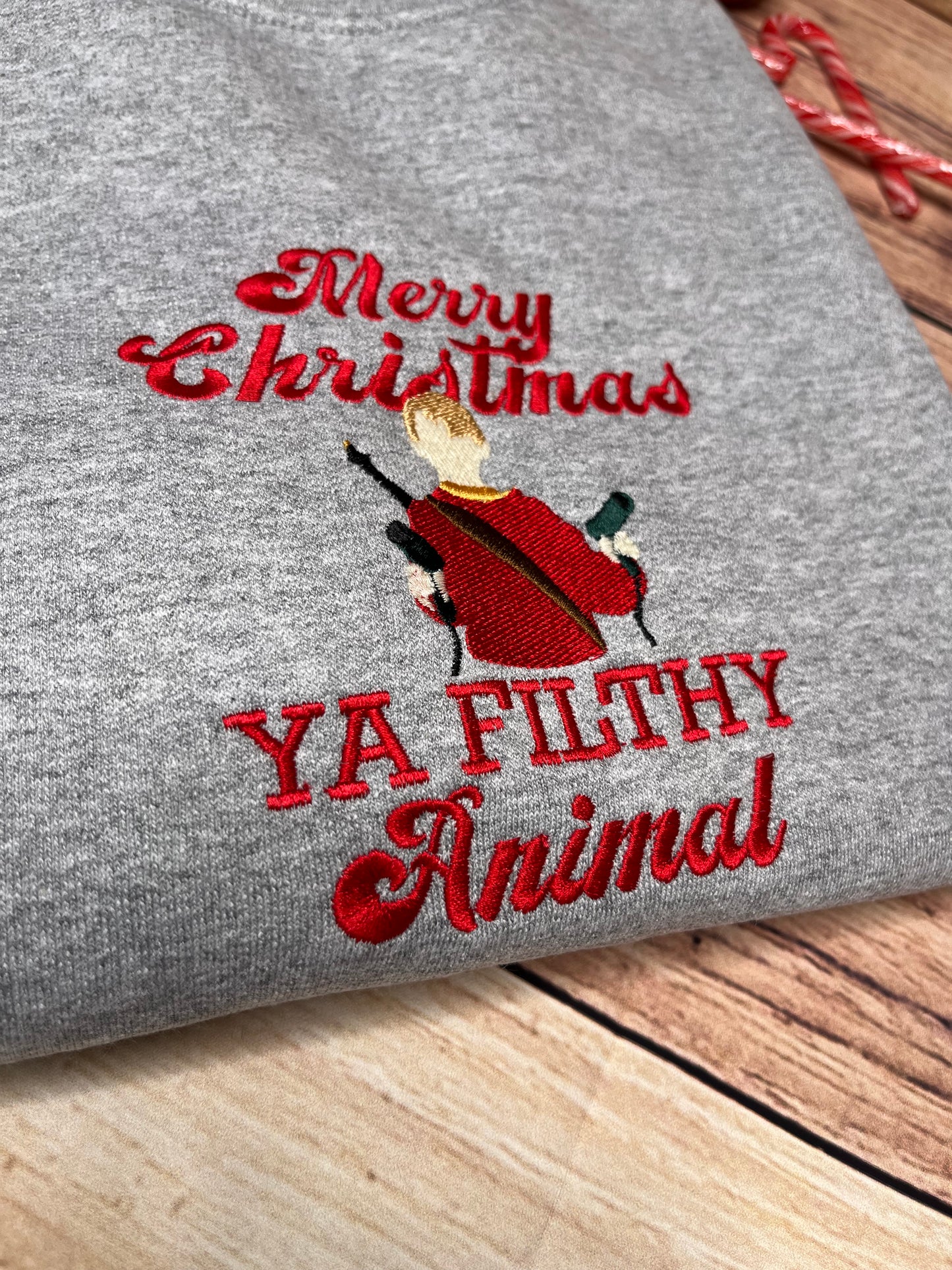 MERRY CHRISTMAS YA FILTHY ANIMAL KEVIN SWEATSHIRT