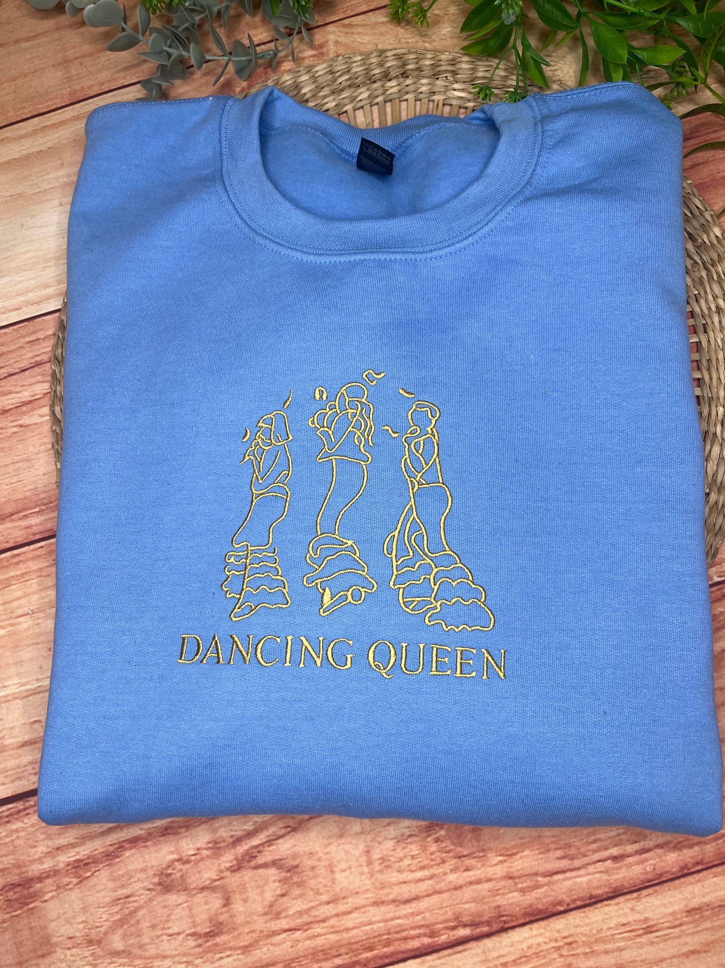 DANCING QUEEN MAMA MIA EMBROIDERED SWEATSHIRT