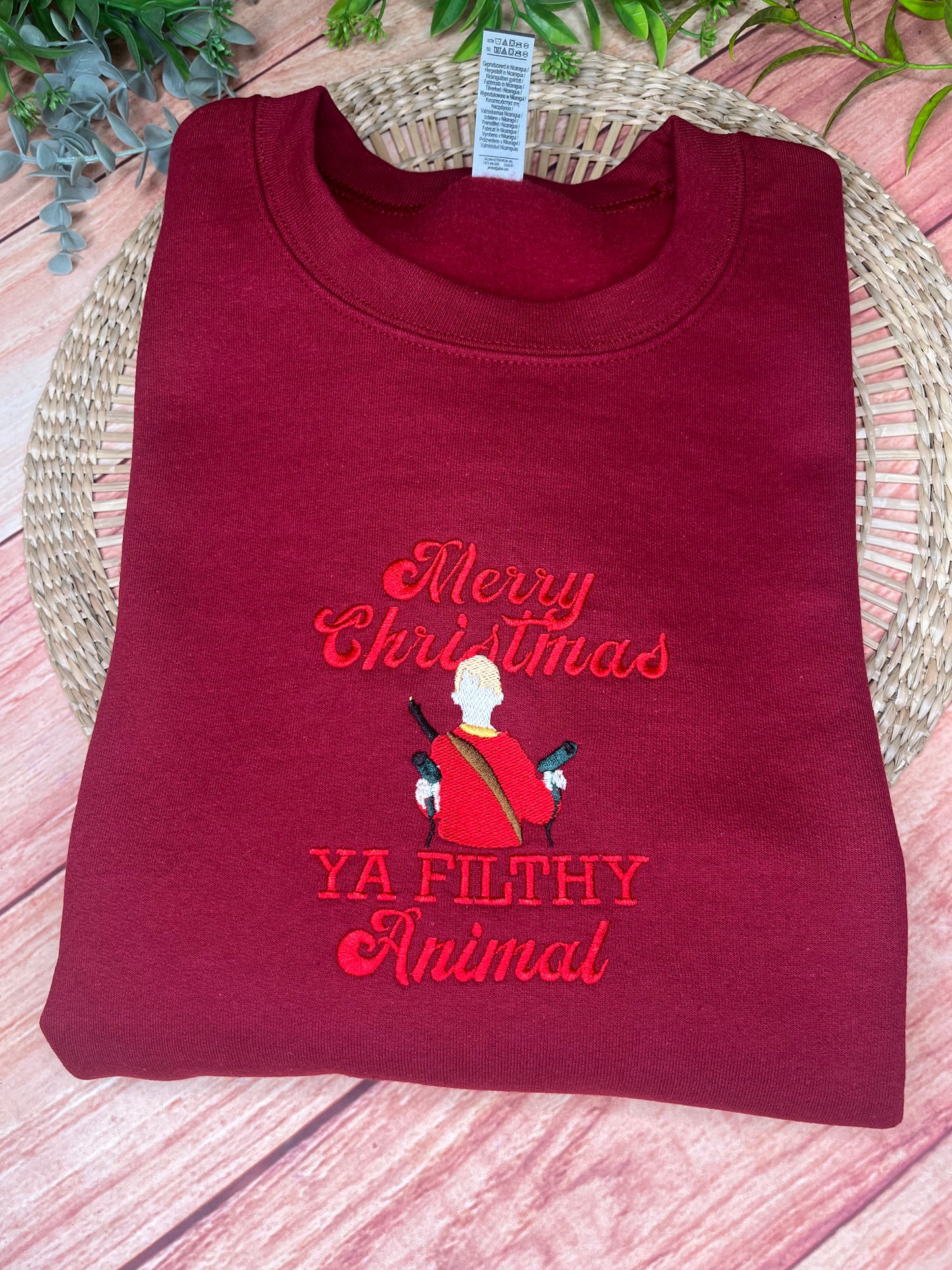 MERRY CHRISTMAS YA FILTHY ANIMAL KEVIN SWEATSHIRT