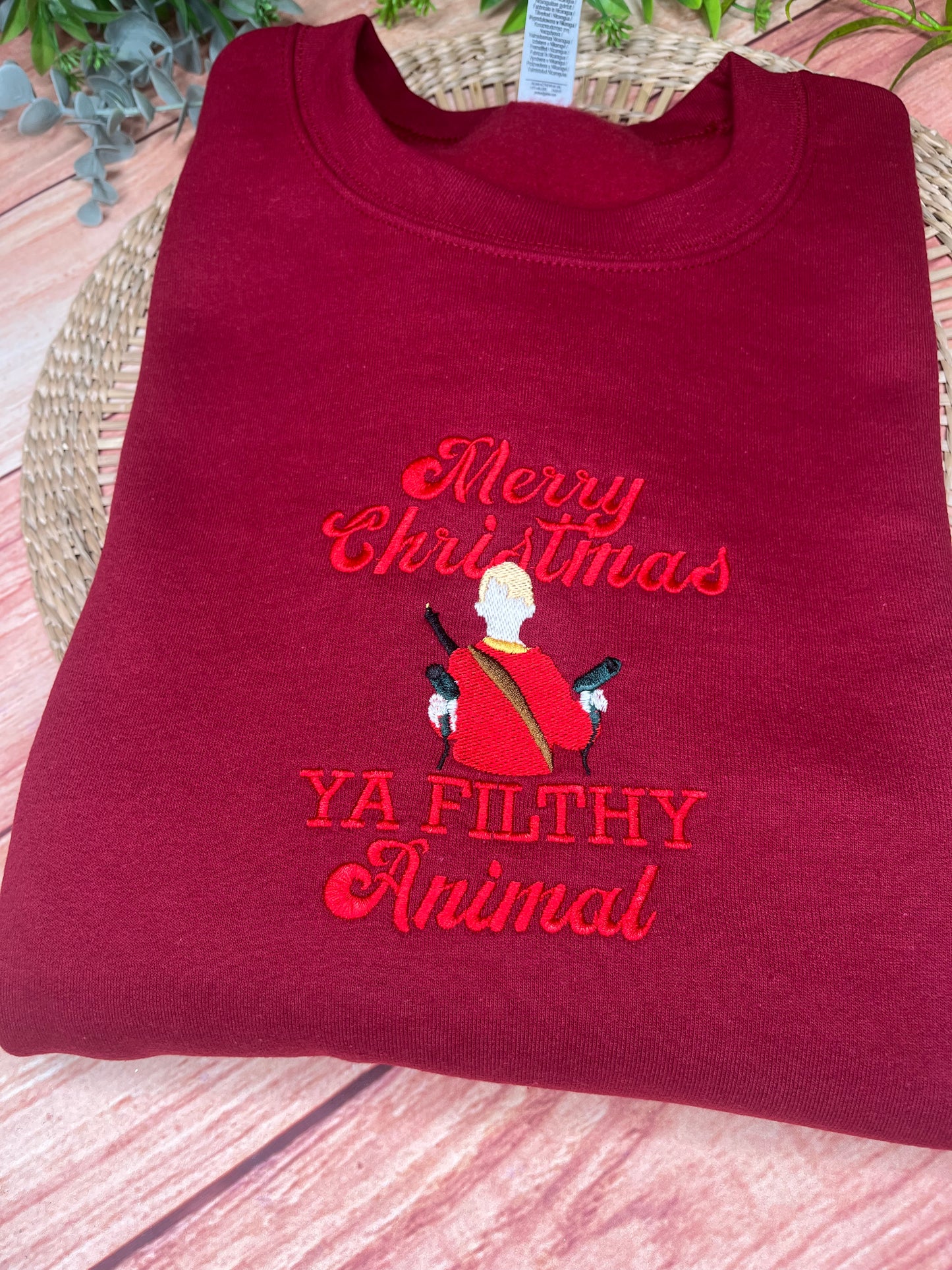 MERRY CHRISTMAS YA FILTHY ANIMAL KEVIN SWEATSHIRT
