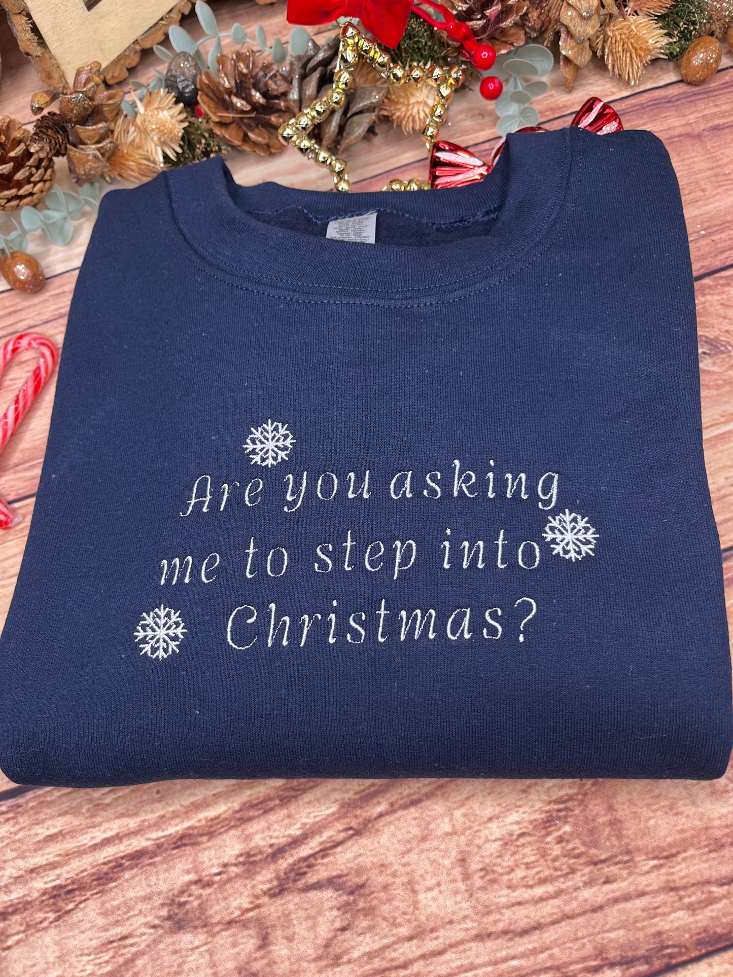 GAVIN AND STACEY ARE YOU ASKING ME TO STEP INTO CHRISTMAS SWEATSHIRT