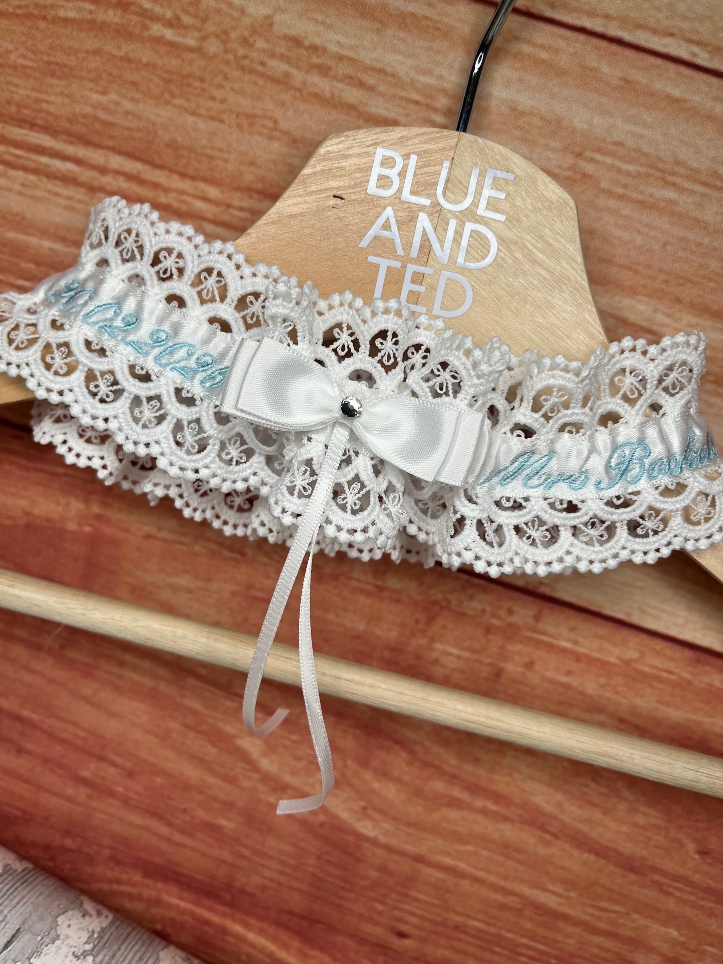 CUSTOM BRIDAL GARTER