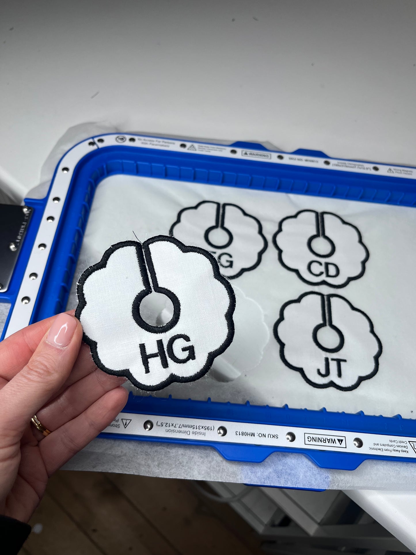 CUSTOM WINE GLASS TAGS