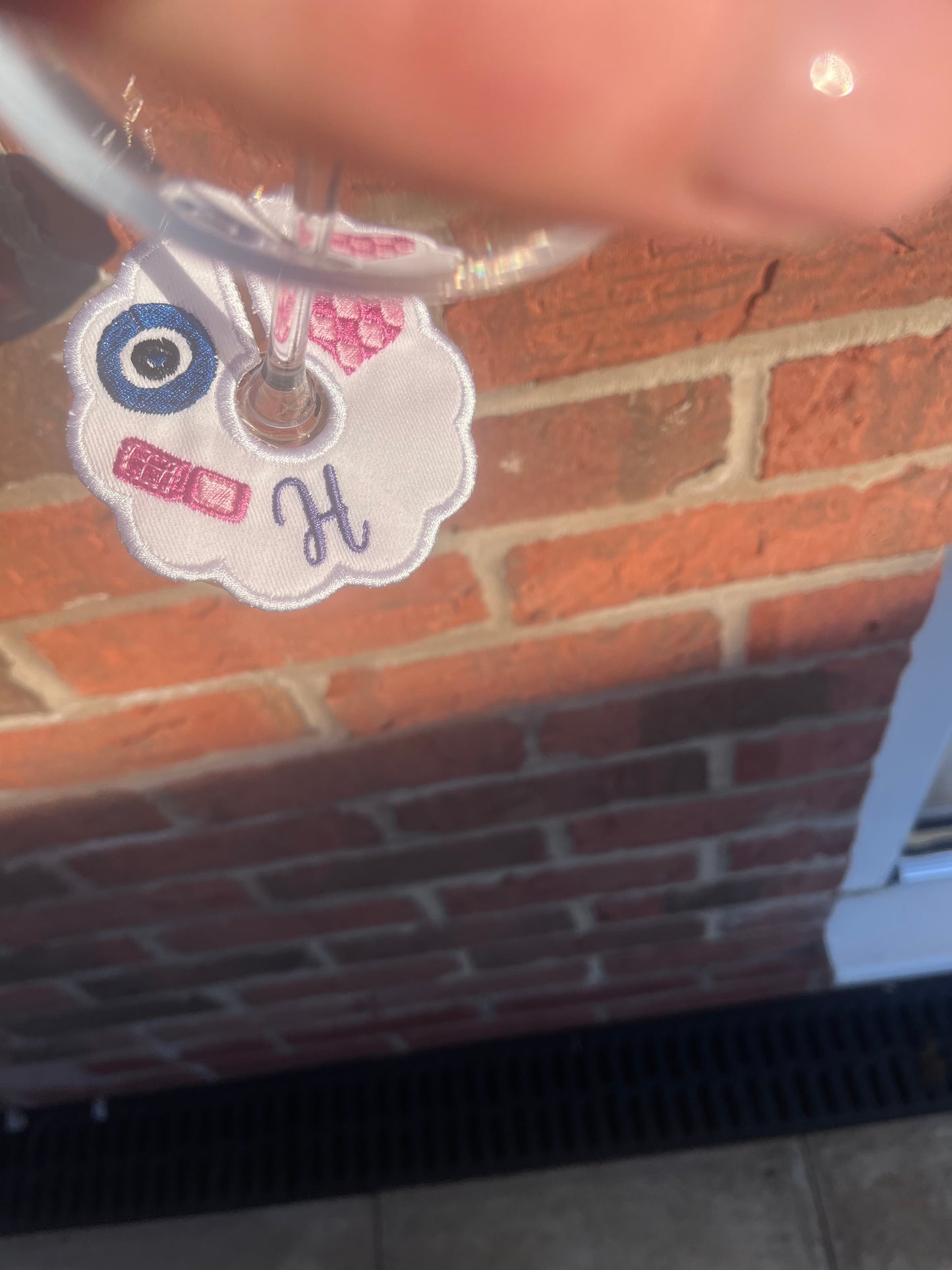 CUSTOM WINE GLASS TAGS