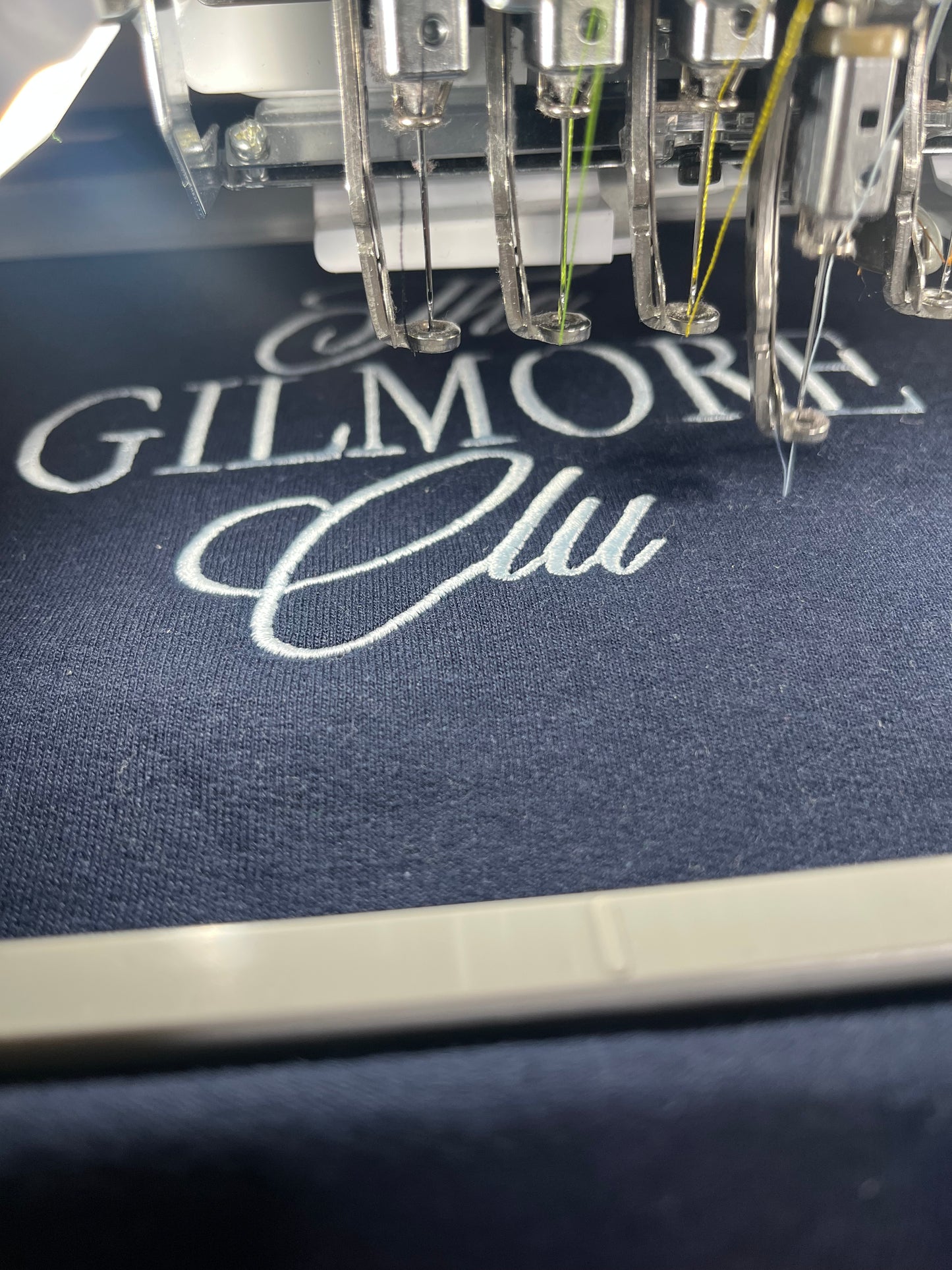THE GILMORE CLUB EMBROIDERED SWEATSHIRT