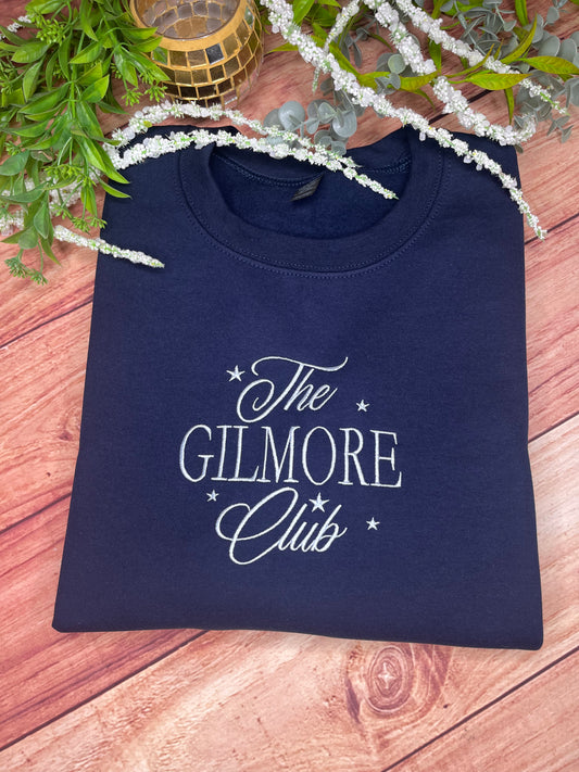 THE GILMORE CLUB EMBROIDERED SWEATSHIRT