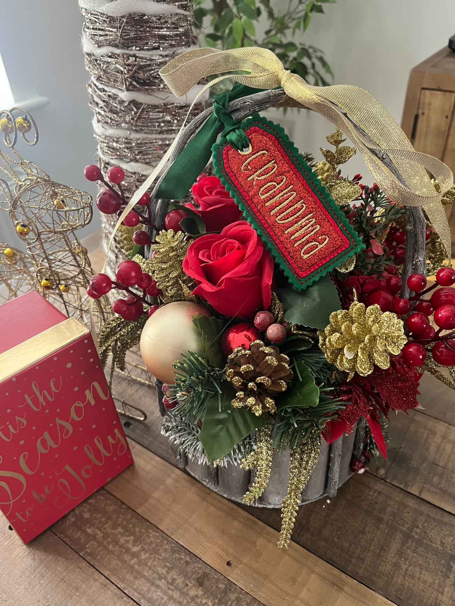 CUSTOM GLITTER GIFT TAGS