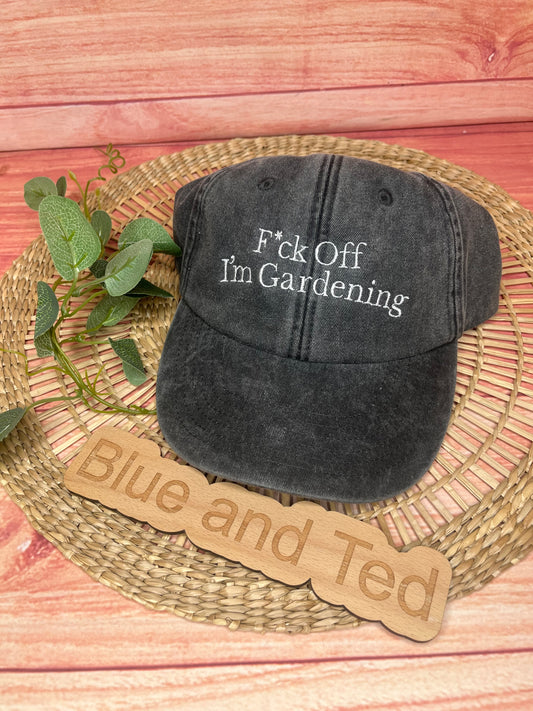 CUSTOM F*CK OFF IM ????  EMBROIDERED CAP