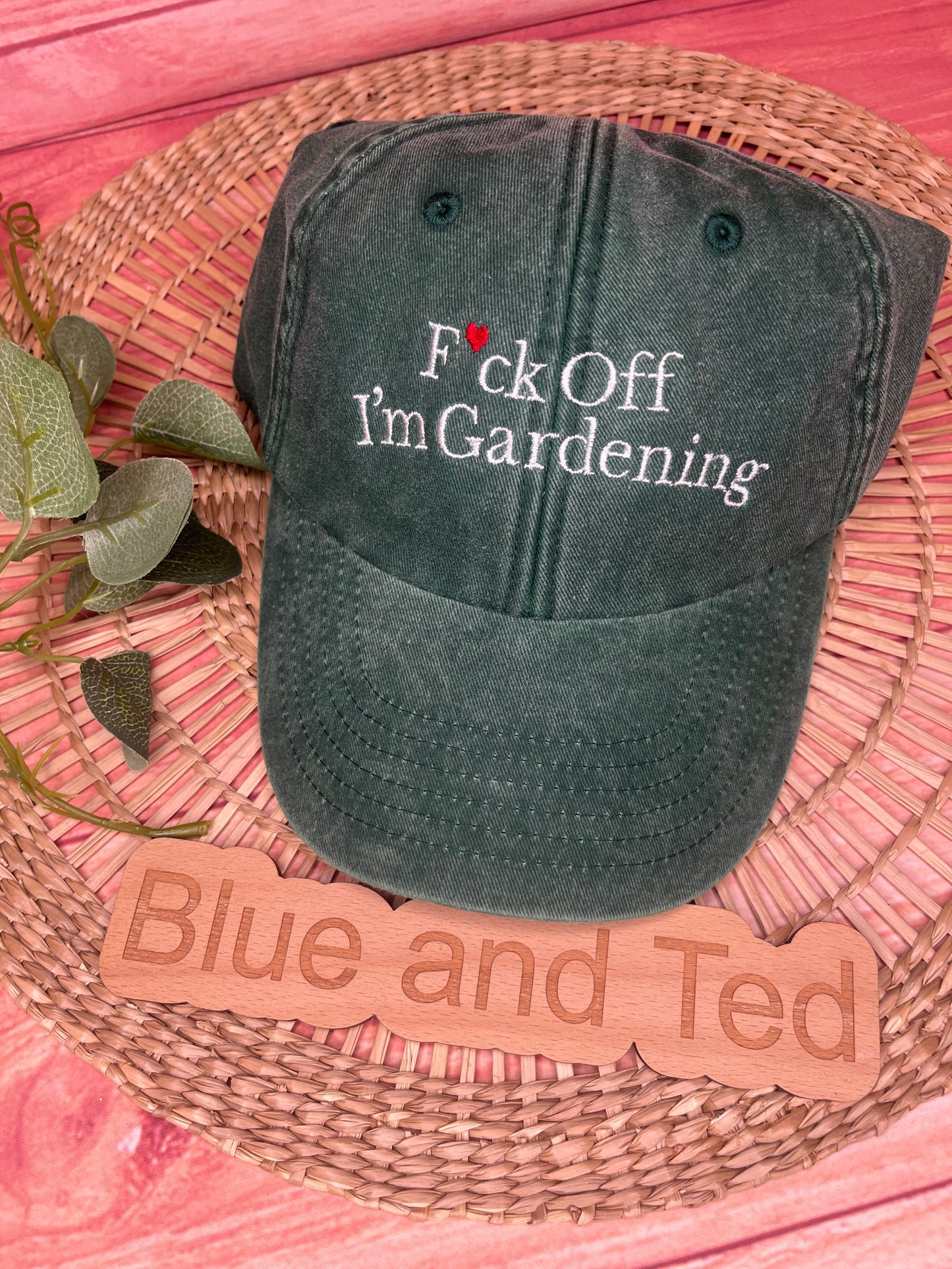 F*CK OFF IM GARDENING EMBROIDERED CAP