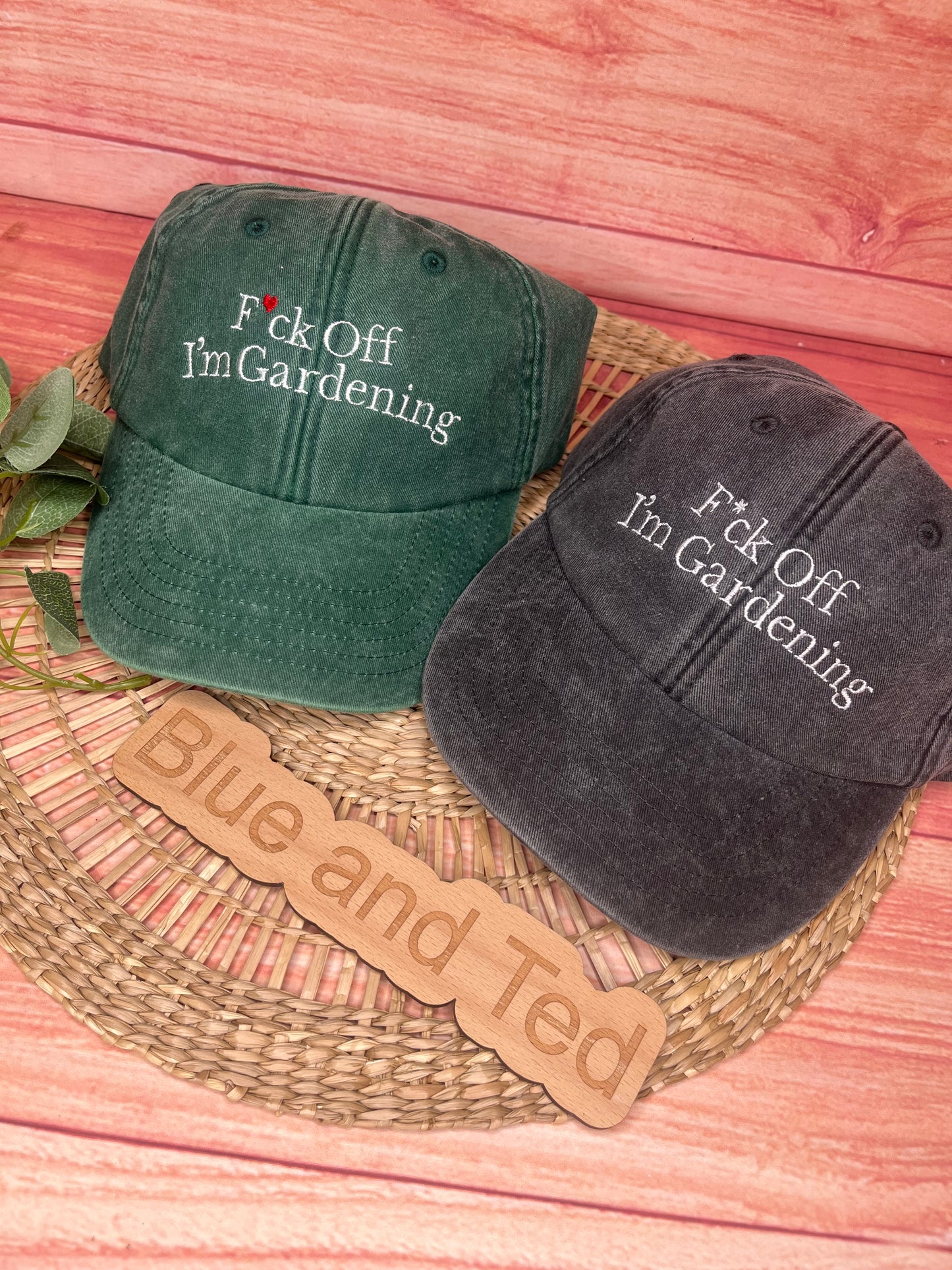 F*CK OFF IM GARDENING EMBROIDERED CAP