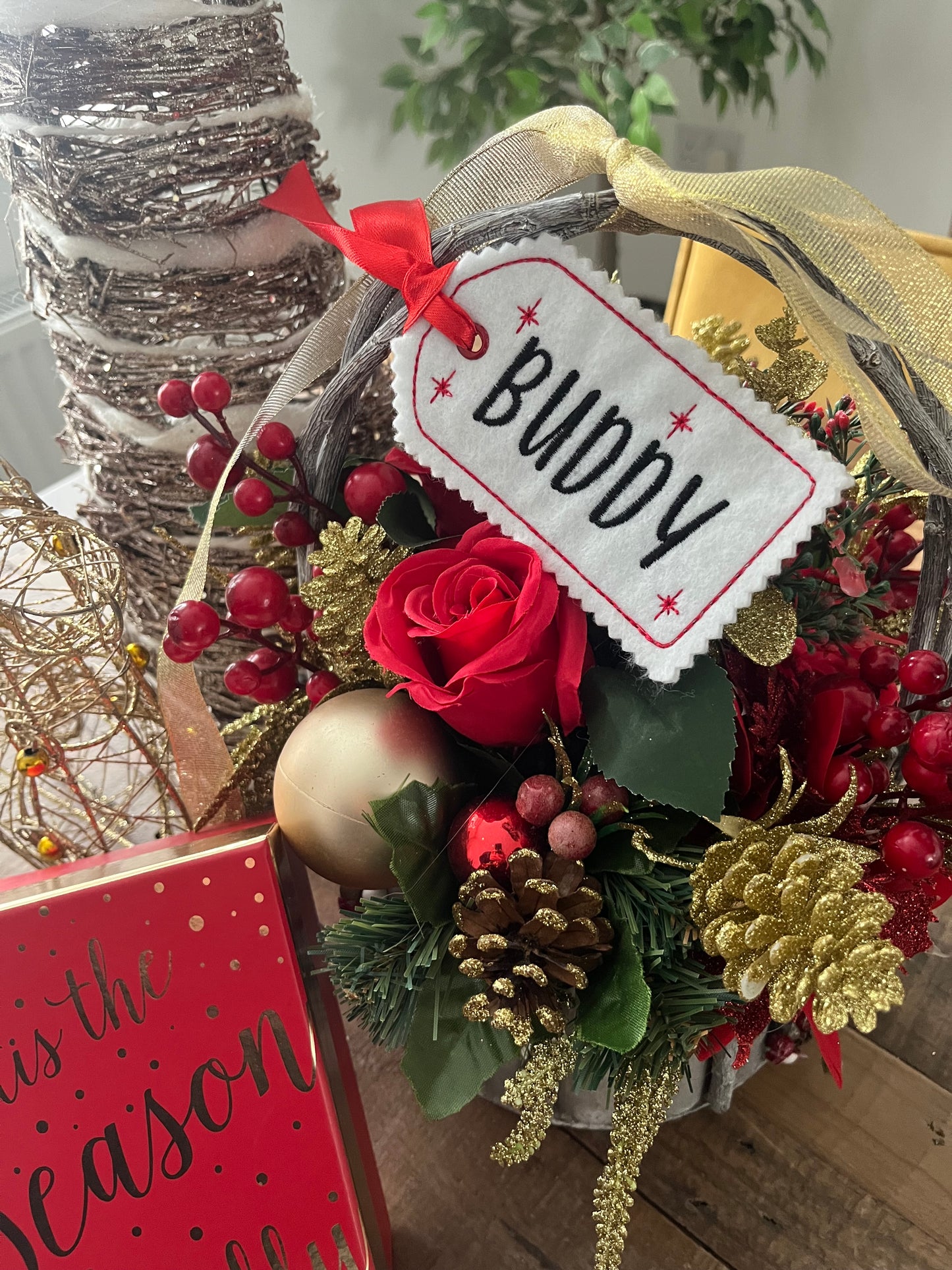 CUSTOM CHRISTMAS STAR GIFT TAGS