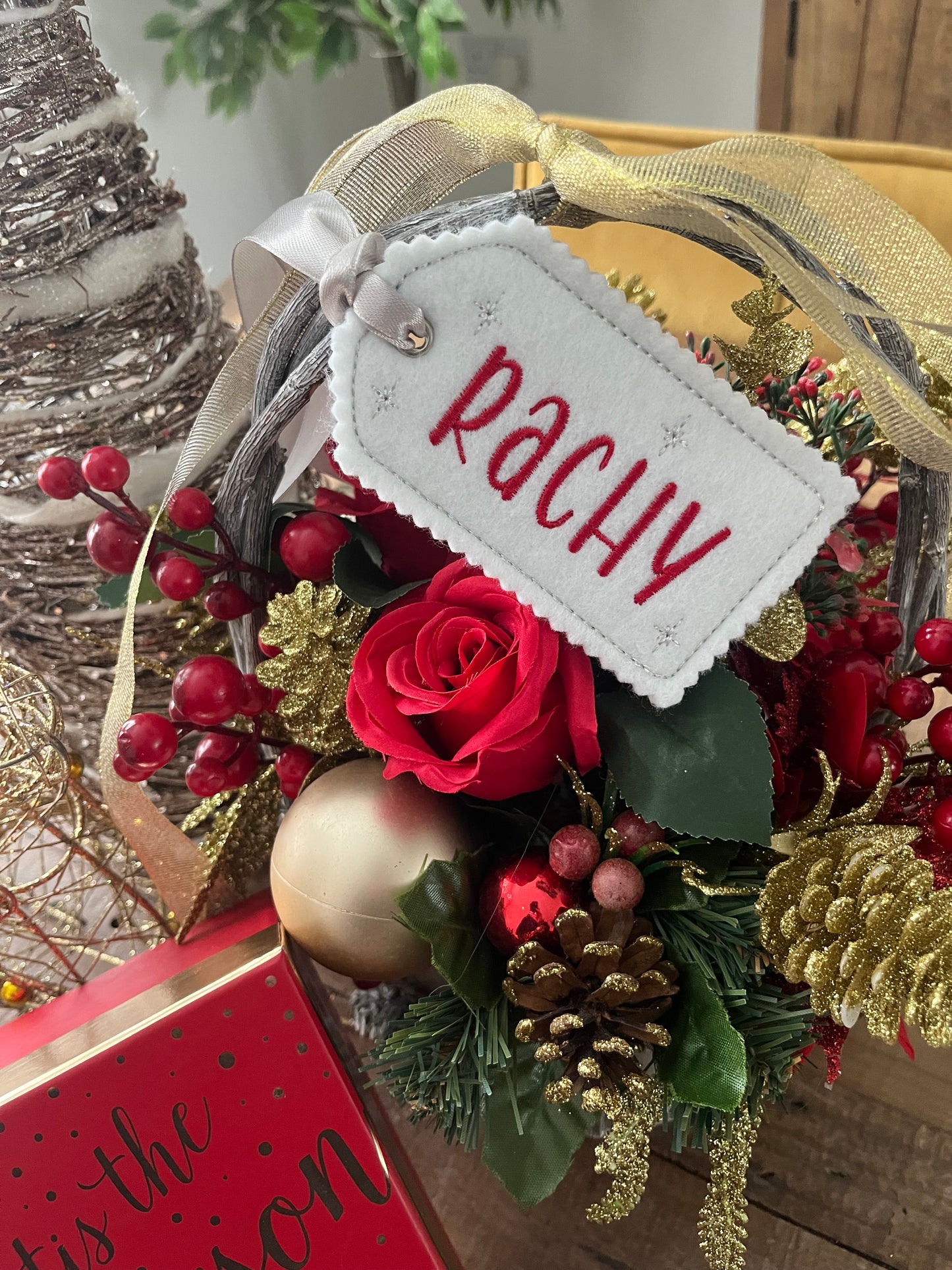 CUSTOM CHRISTMAS STAR GIFT TAGS