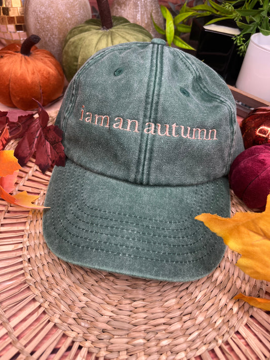 I AM AN AUTUMN GILMORE GIRLS INSPIRED EMBROIDERED CAP